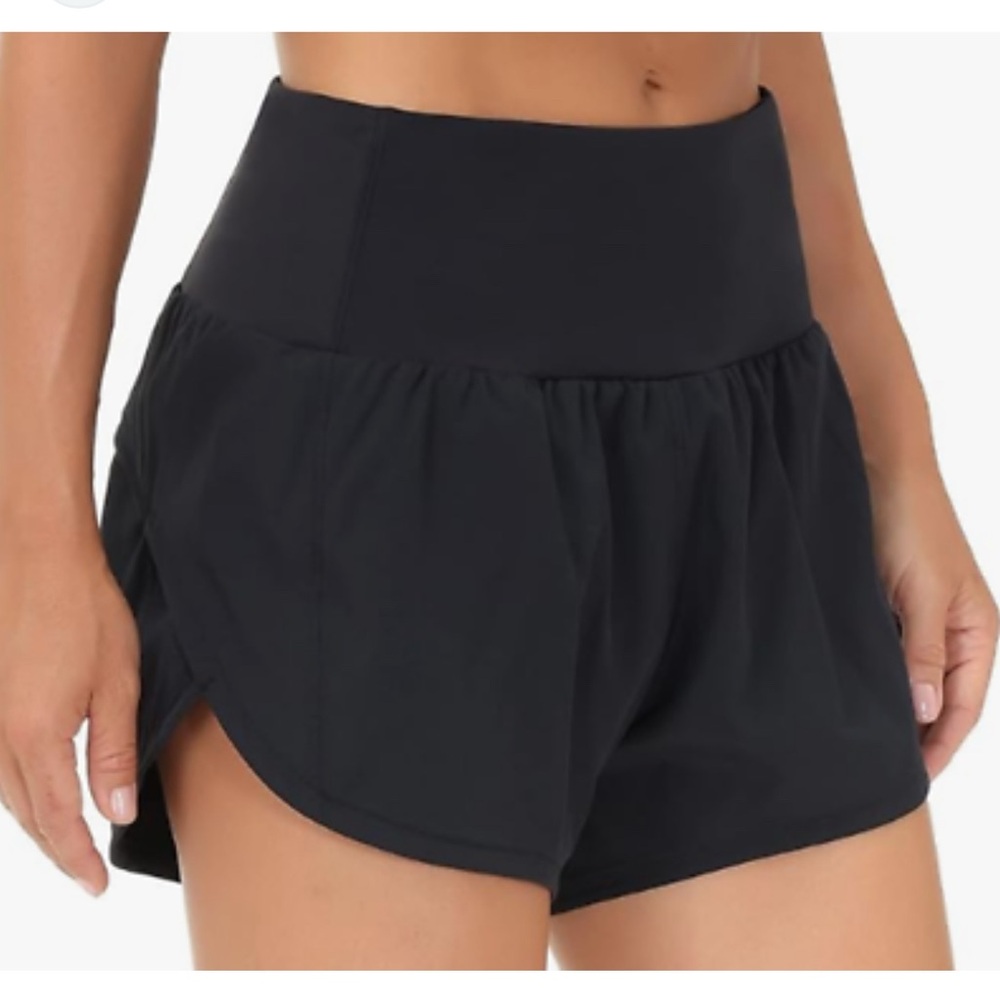 NEW WITH TAGS The Gym People Women's High Waisted Running Shorts